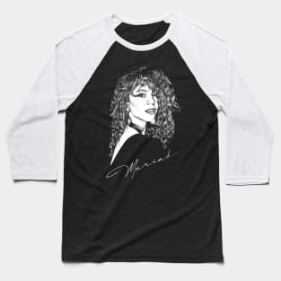 Mariah / 90s Vintage Aesthetic Design Baseball T-Shirt